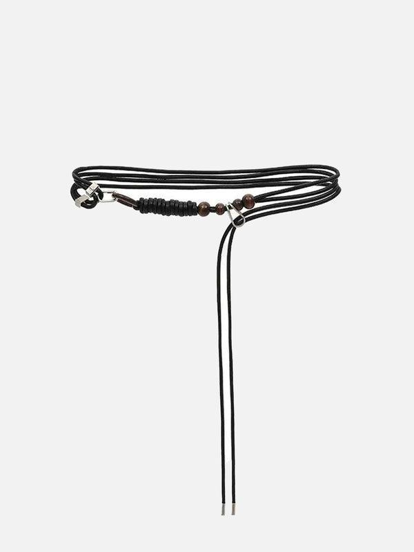 Stelluris Beaded Woven Rope Waist Chain