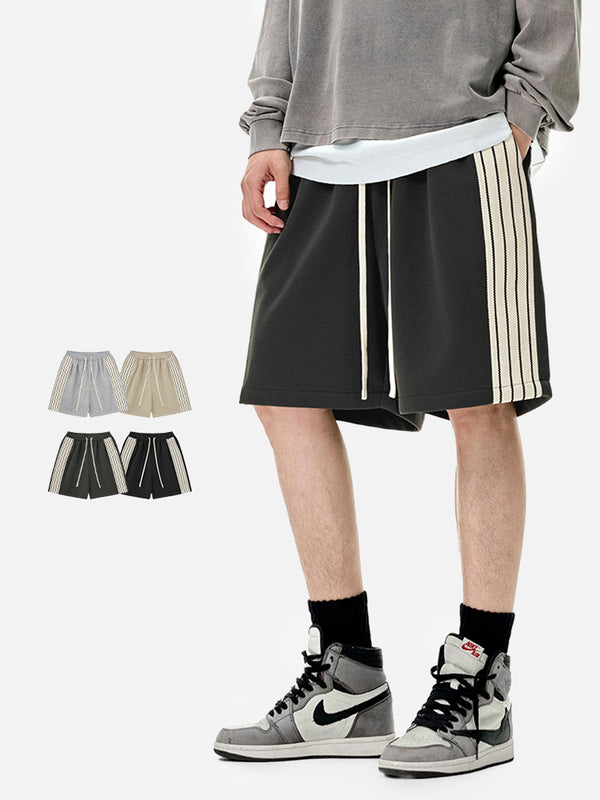 Stelluris Striped Lounge Shorts