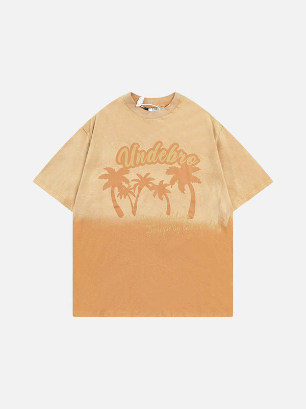Stelluris Palm Gradient Street Short Sleeve Tee