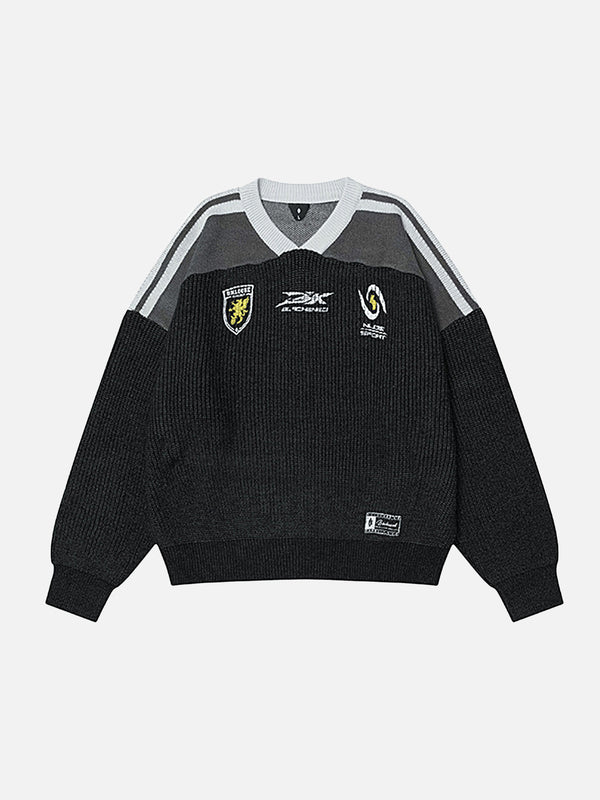 Stelluris Washed Vintage Rugby Sweater