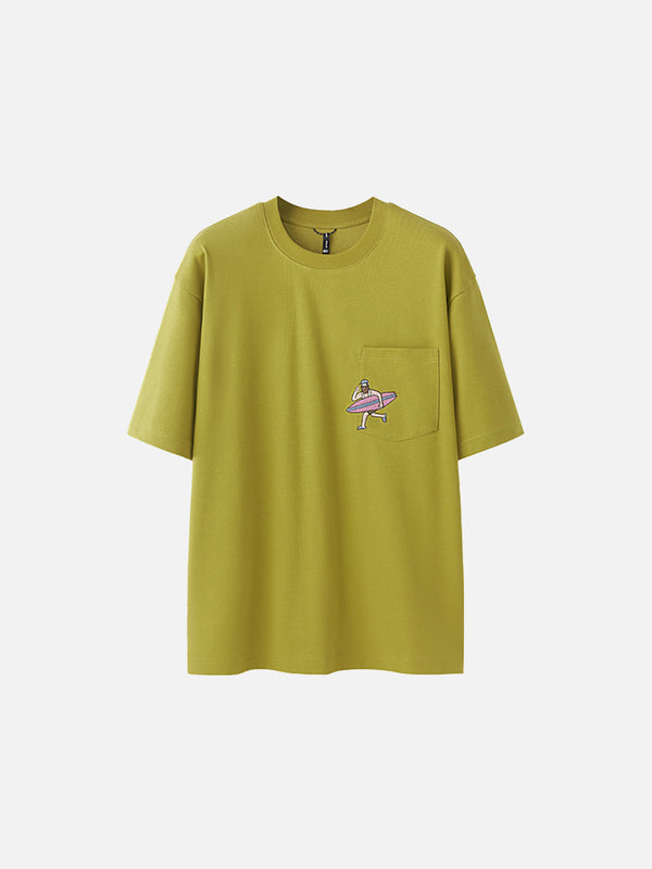 Stelluris Embroidery Short Sleeve Tee