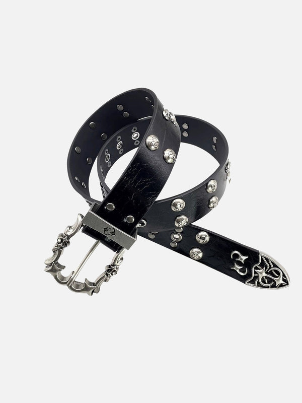 Stelluris Thorn Studded Punk Belt