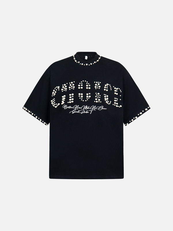 Stelluris Letter Graphic Short Sleeve Tee