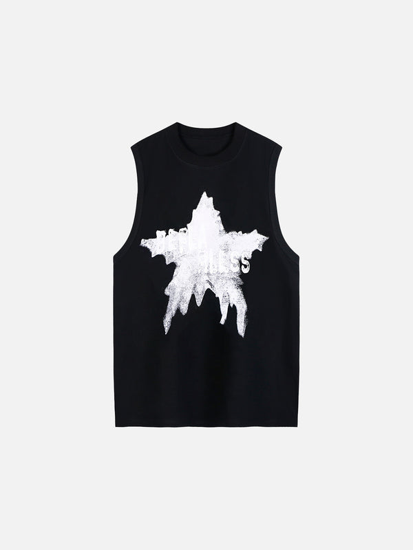 Stelluris Cotton Oversized Print Tank