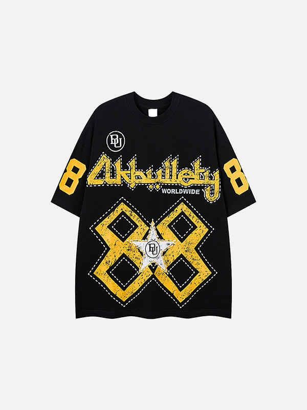 Stelluris Street Letter Graphic Short Sleeve Tee