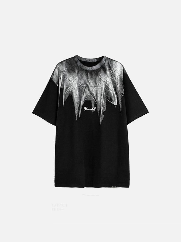 Stelluris Rhinestone Short Sleeve Tee