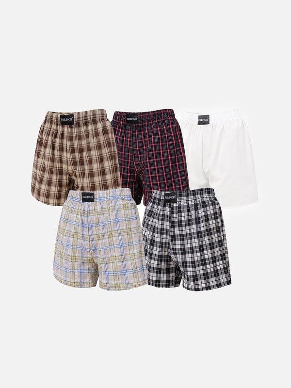 Stelluris Plaid Sport Shorts