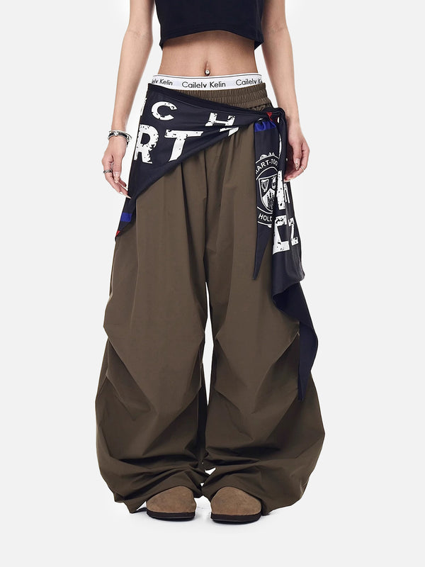 Stelluris Layered Baggy Pants