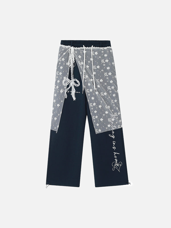 Stelluris Lace Patch Pants