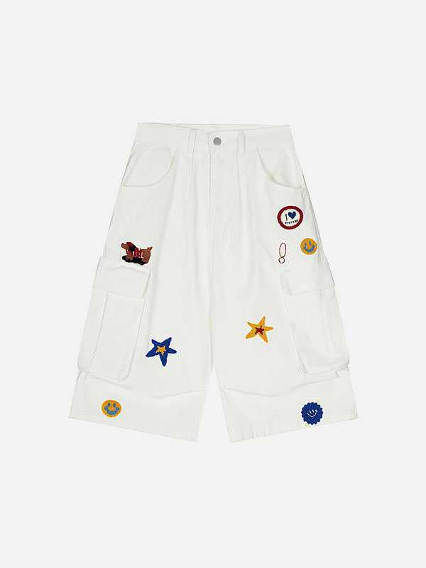 Stelluris Flocked Shorts
