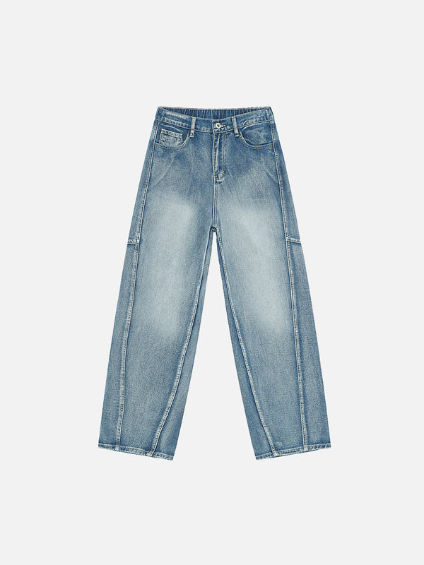 Stelluris Dragged Hem Jeans