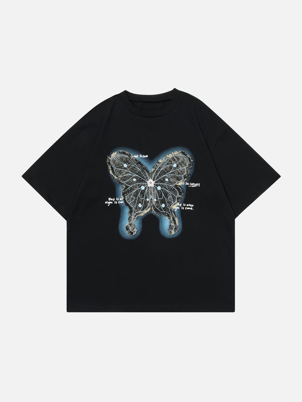 Stelluris Butterfly Patch Short Sleeve Tee