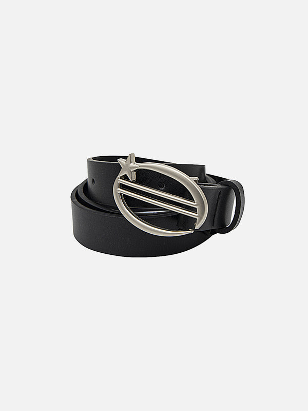 Stelluris Star Decor Leather Belt