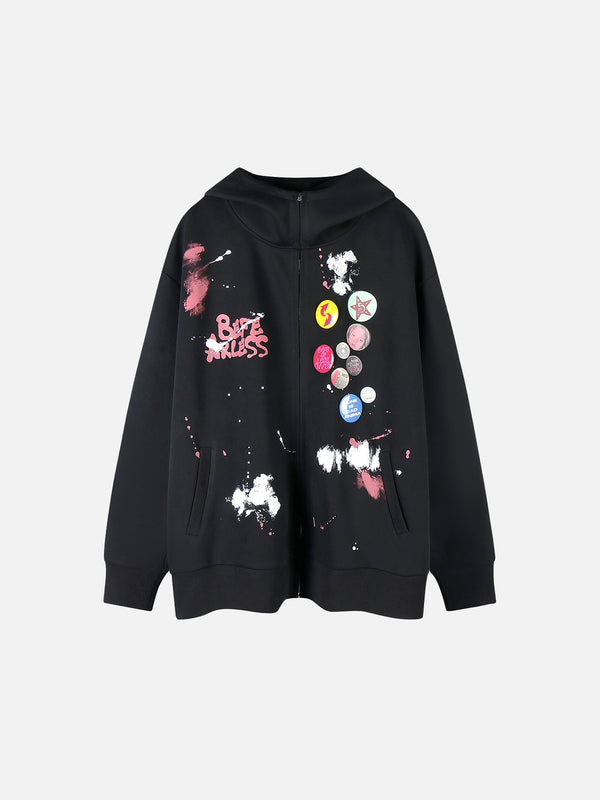 Stelluris Paint Badge Dopamine Sweatshirt