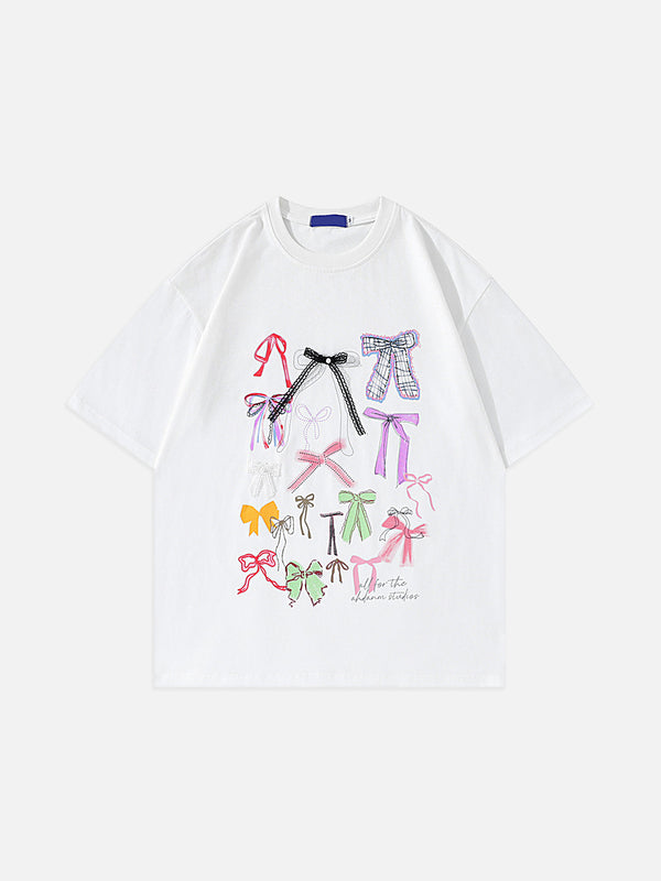 Stelluris Bow Graffiti Short Sleeve Tee