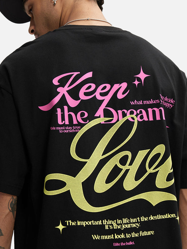 Stelluris Oversized Graphic Short Sleeve Tee