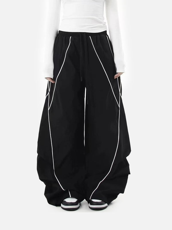 Stelluris Colorblock Sporty Baggy Pants