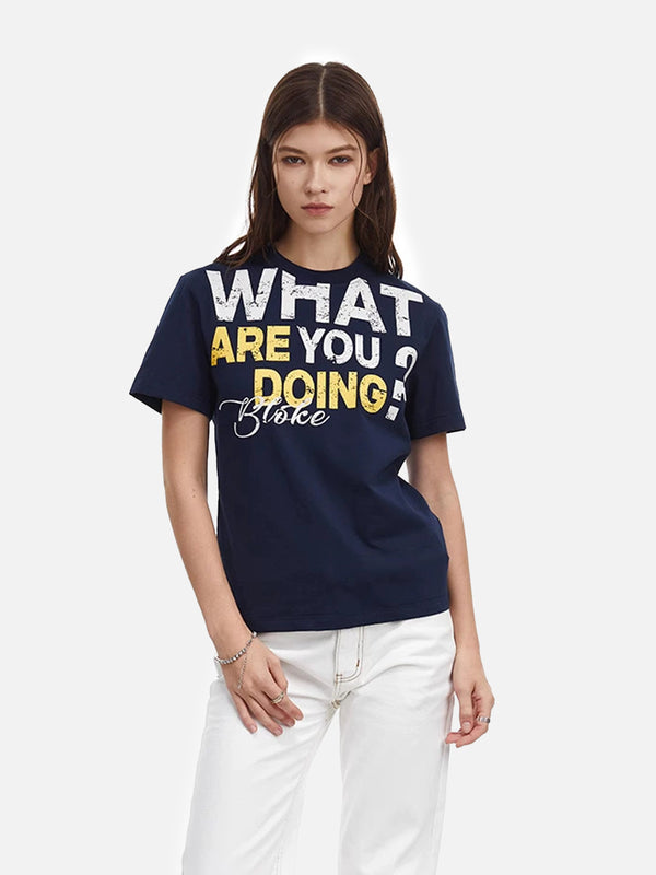 Stelluris Printed Fit Shoulder Short Sleeve Tee