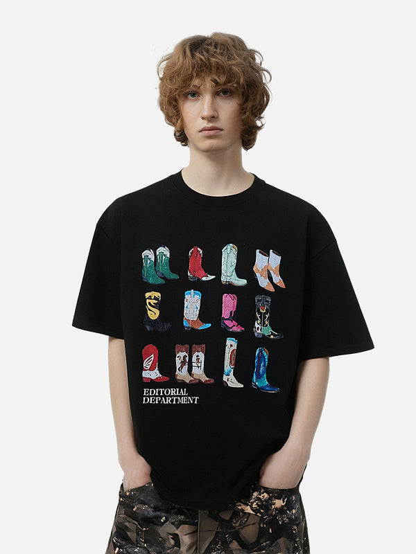 Stelluris Black Short Sleeve Tee