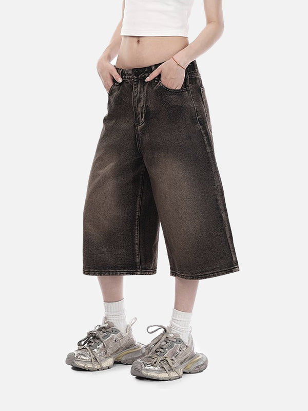 Stelluris Washed Distressed Jorts