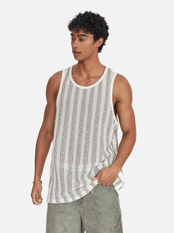 Stelluris Retro Open-Knit Tank