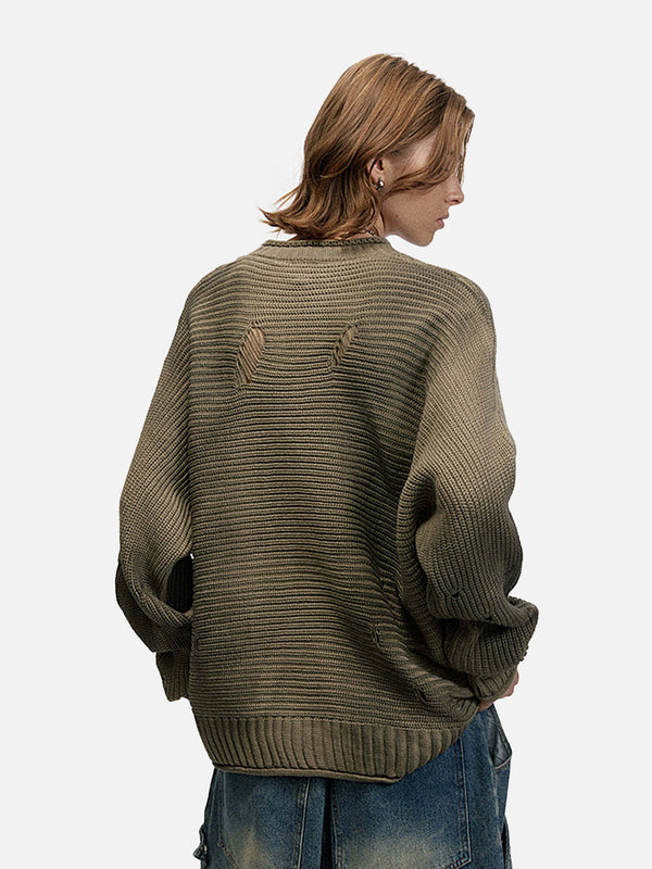 Stelluris Cleanfit Torn Loose Sweater