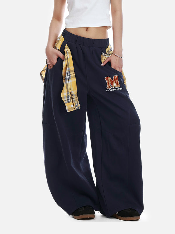 Stelluris Towel Patch Detachable Baggy Pants